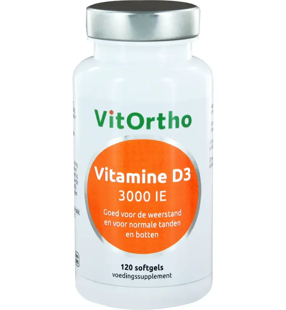 VitOrtho Vitamine D3 3000IE (120 softgels)