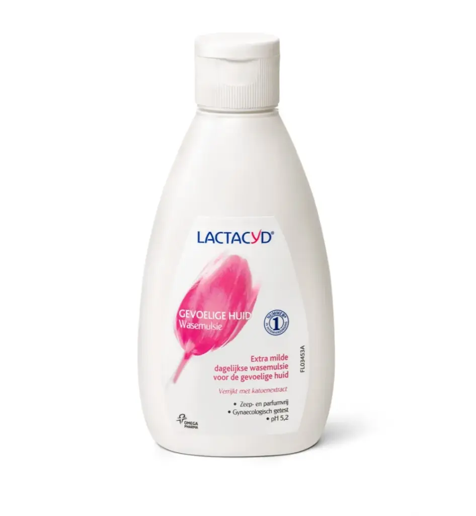 Lactacyd Wasemulsie gevoelige huid (200 ml)
