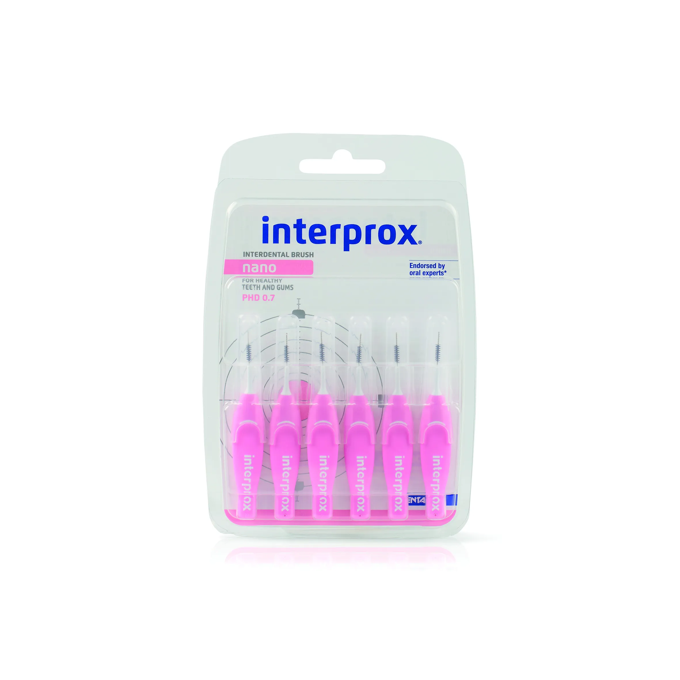Interprox Premium nano 0.6 mm roze (6 stuks)