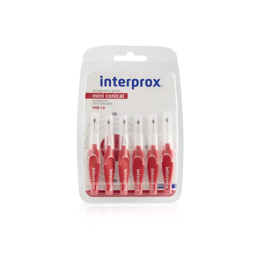 Interprox Premium mini conical rood (6 stuks)