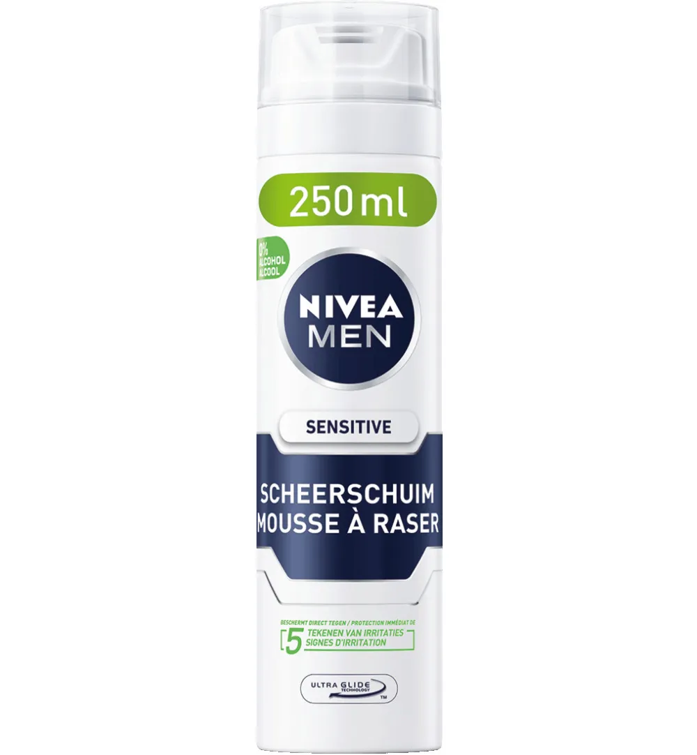 Nivea Men scheerschuim sensitive (250 ml)