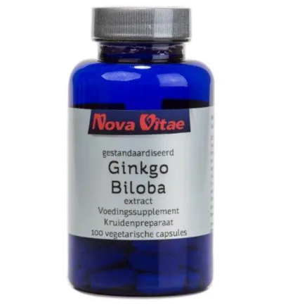 Nova Vitae Ginkgo biloba extract 120 mg (100 vega capsules)