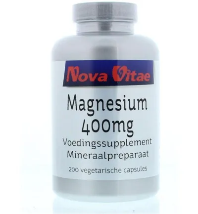 Nova Vitae Magnesium 400 mg (200 vega capsules)