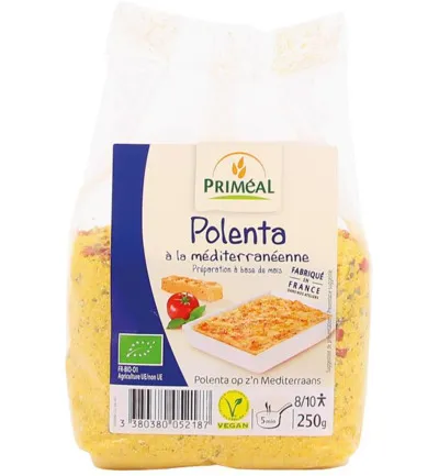 Priméal Polenta Mediterranean Bio (250 gr)