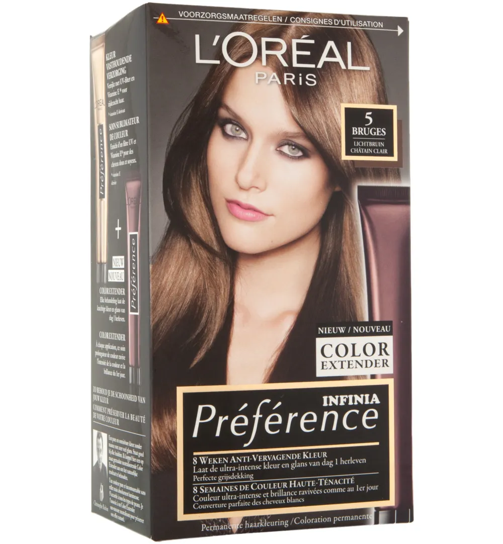 L'Oréal Paris Preference 5 Lichtbruin (1 set)