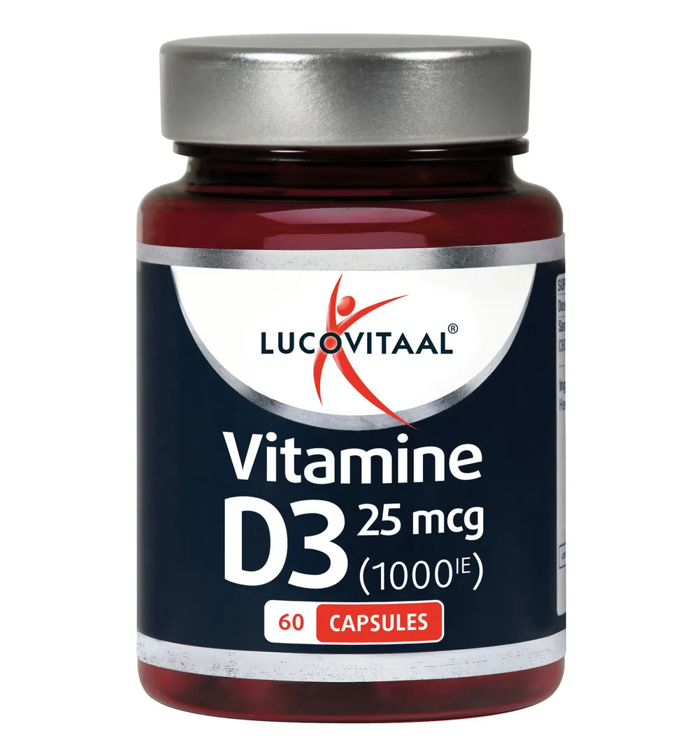Lucovitaal Vitamine D3 25mcg (60 capsules)