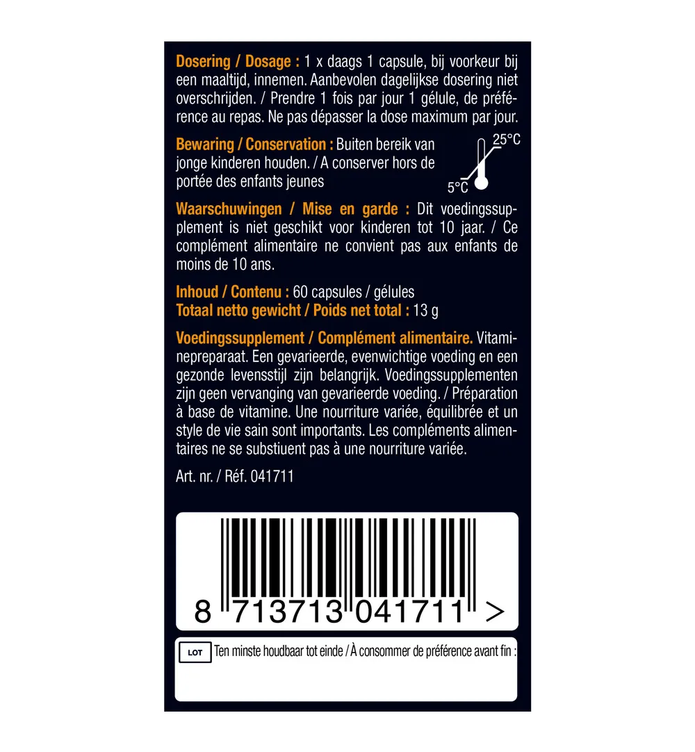 Lucovitaal Vitamine D3 25mcg (60 capsules) - image 6