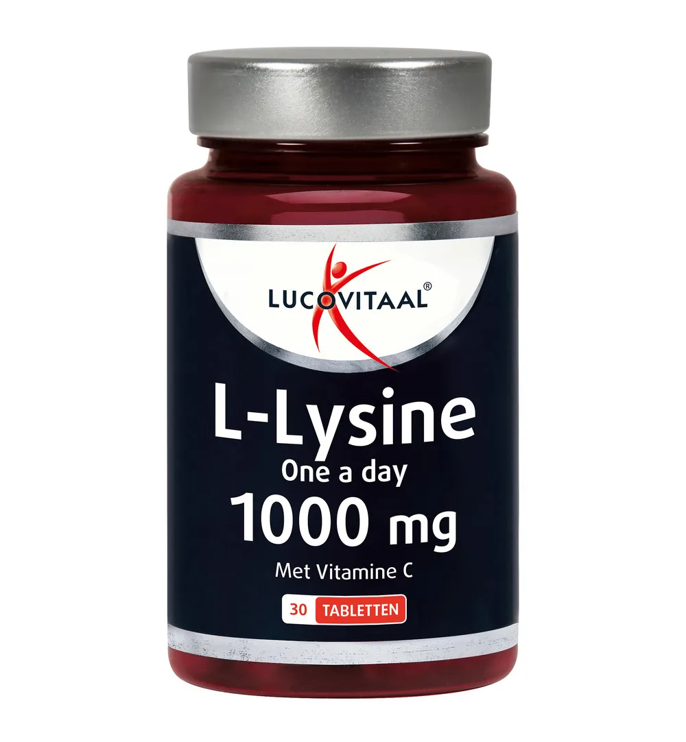 Lucovitaal L-Lysine 1000mg (30 tabletten)