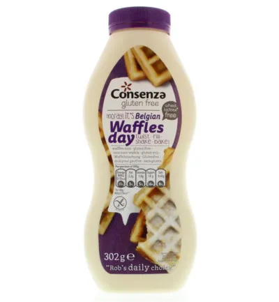 Consenza Schudfles Mix Voor Wafels (302 gr)