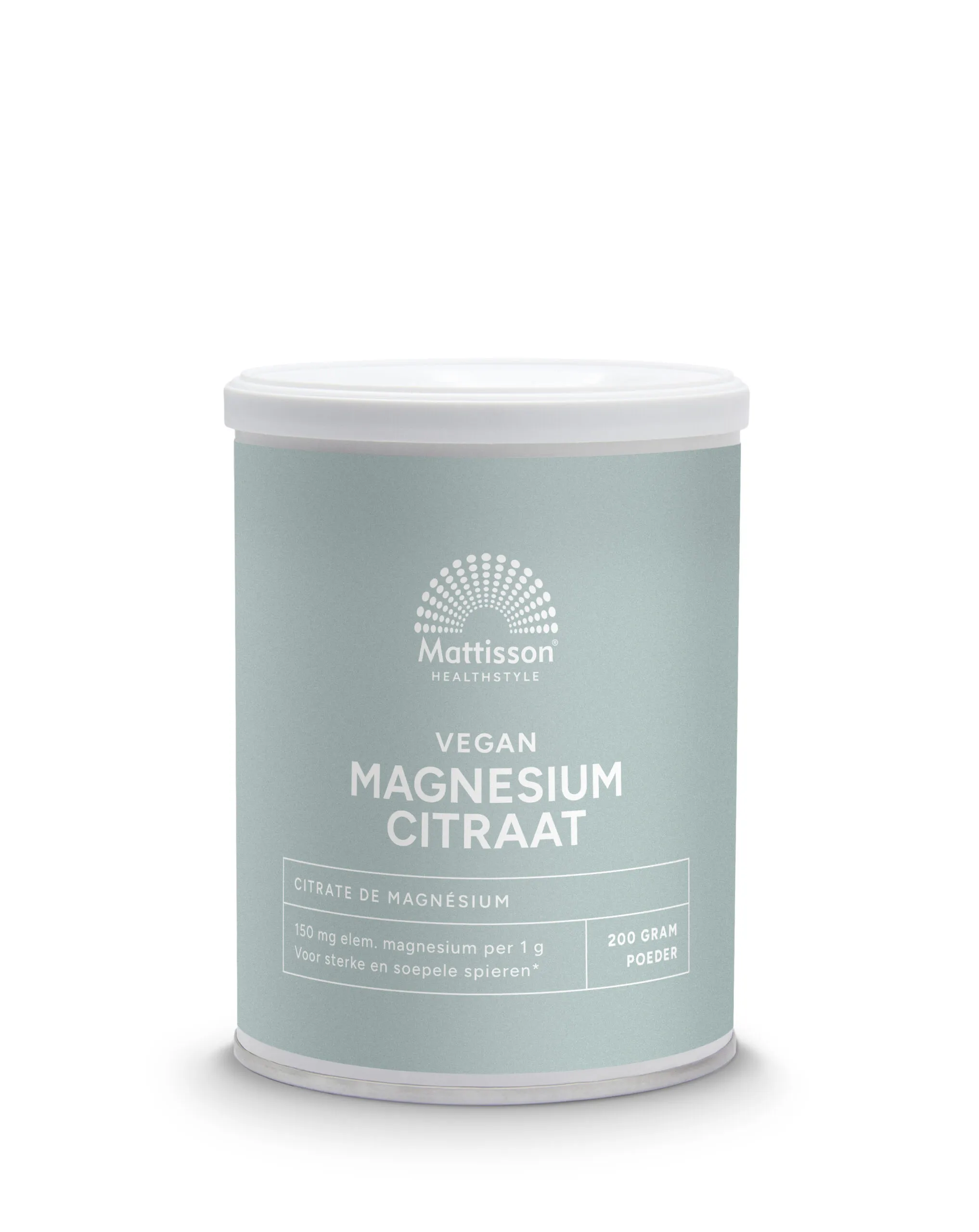Mattisson Magnesium Citraat Poeder 15% (200 gr)
