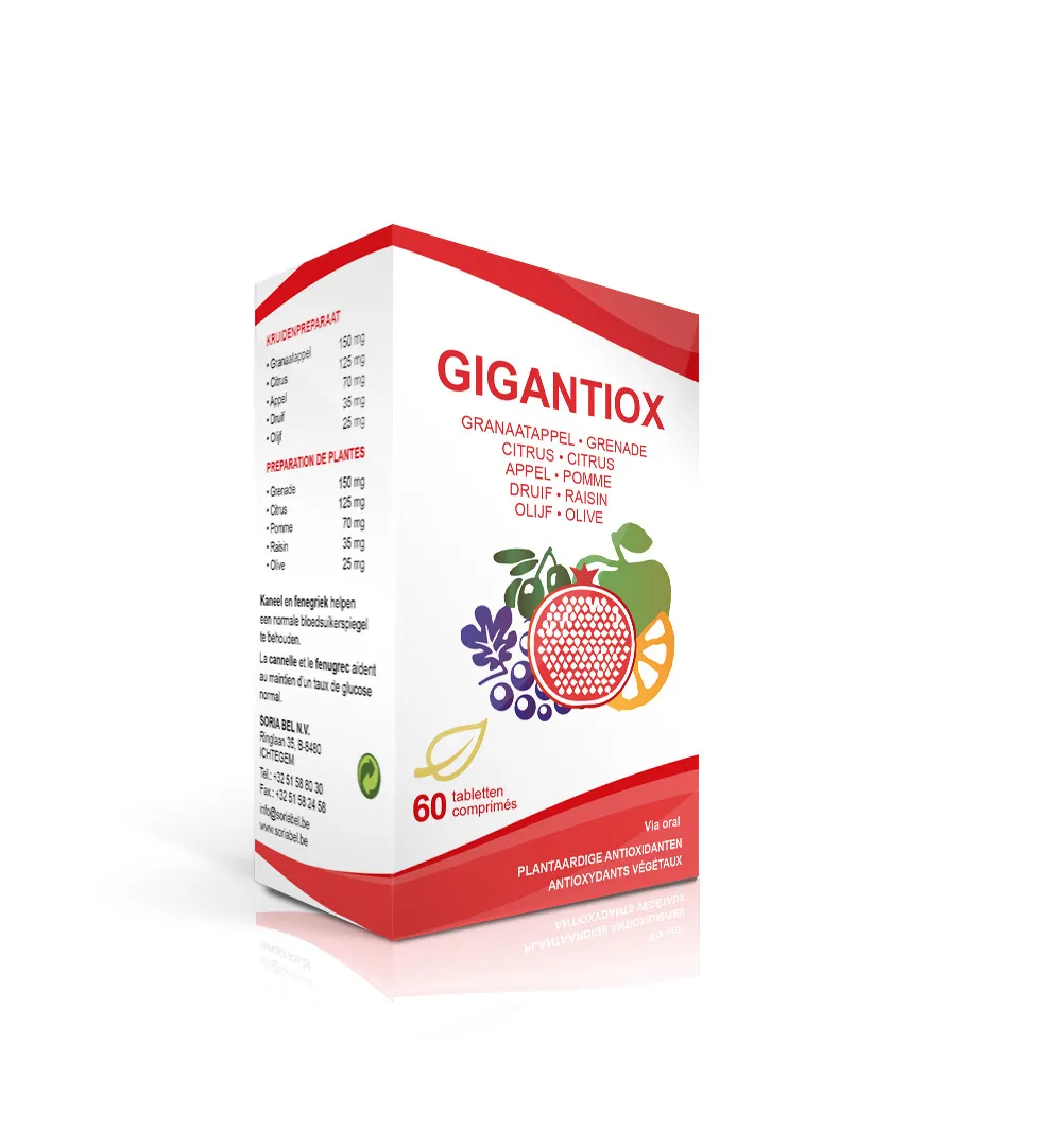 Soria Gigantiox (60 tabletten)
