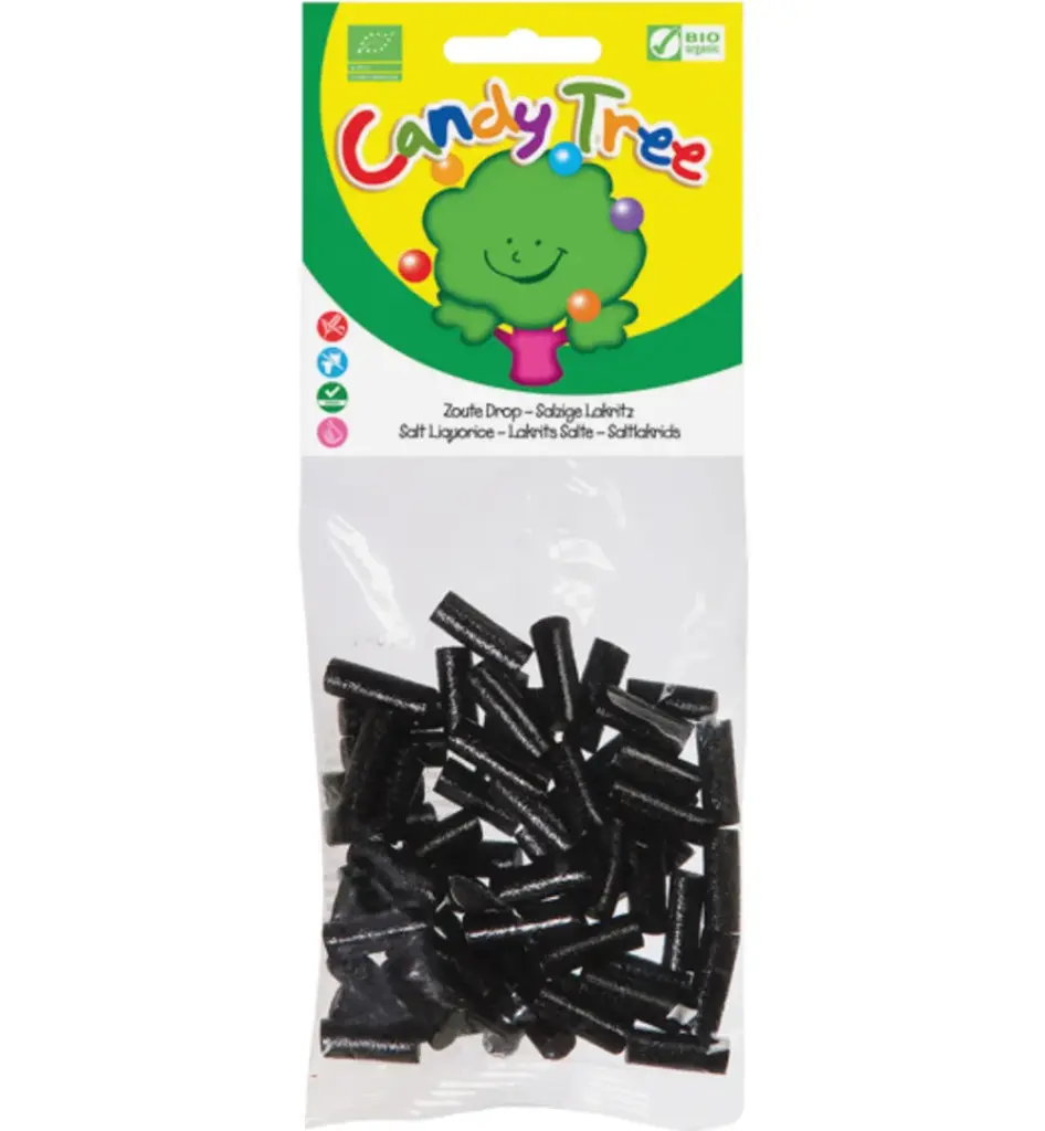 Candy Tree Dropjes zout glutenvrij bio (100 gr)