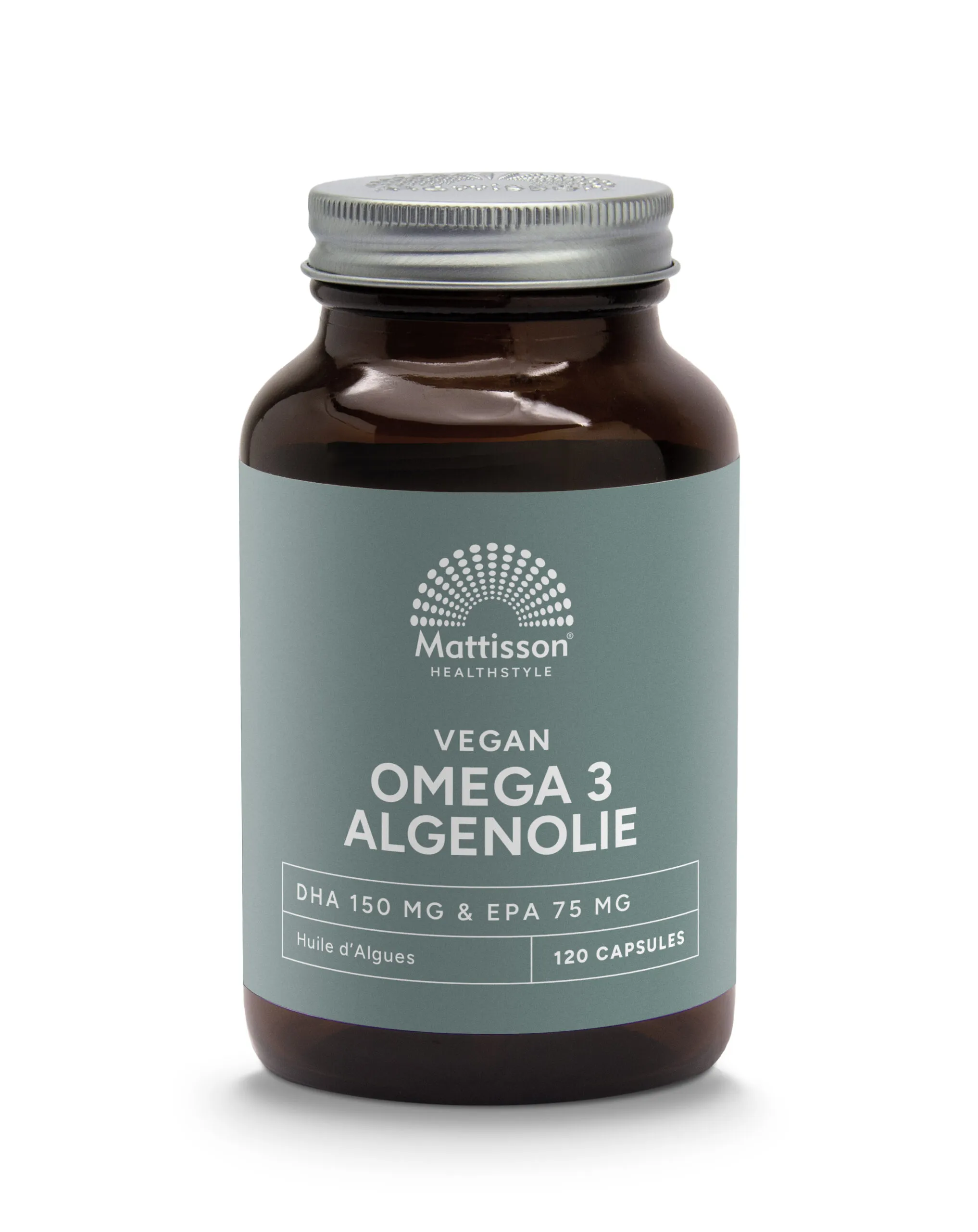 Mattisson Vegan Omega 3 Algenolie Dha 150Mg Epa 75Mg (120 vega capsules)
