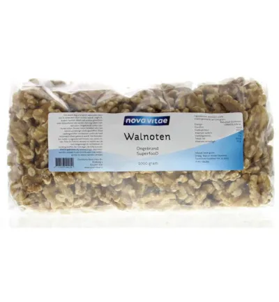 Nova Vitae Walnoten Ongebrand Raw (1000 gr)