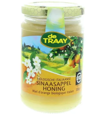 De Traay Italiaanse Sinaasappelhoning Bio (350 gr)
