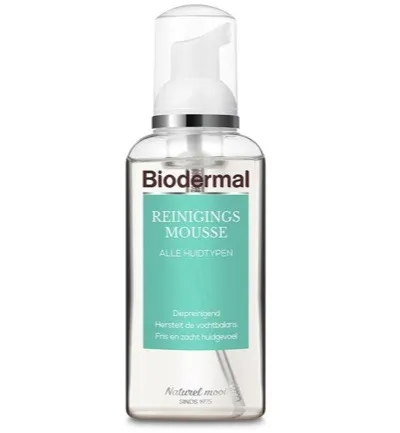 Biodermal Reinigingsmousse alle huidtypen (150 ml)