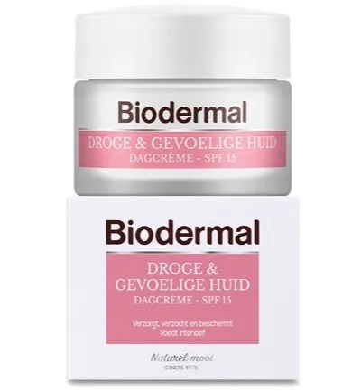 Biodermal Dagcreme droge en gevoelige huid (50 ml)