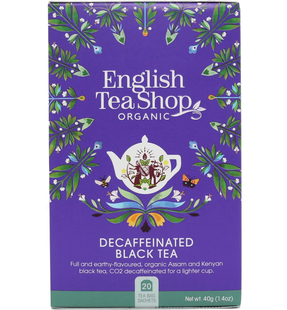 English Tea Shop Decaffeinated breakfast bio (20 zakjes)