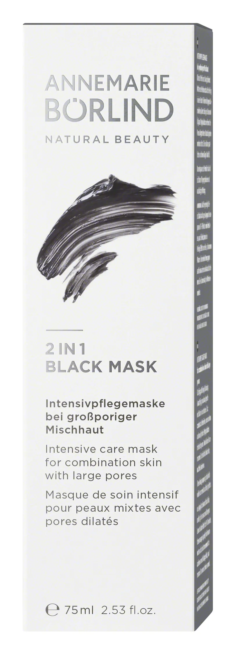 ANNEMARIE BÖRLIND Masker skin & pore black 2-in-1 (75 ml)
