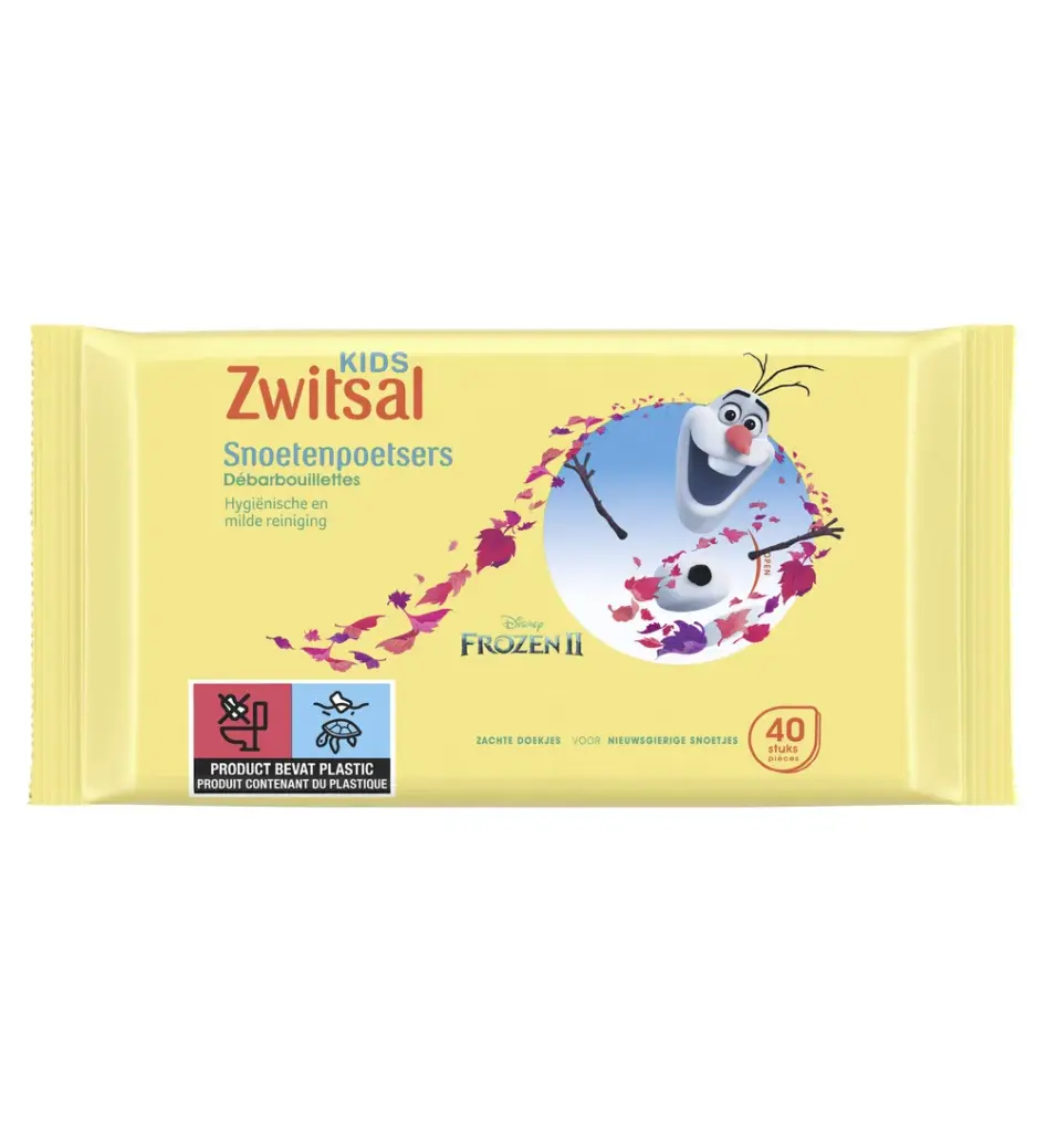 Zwitsal Snoetenpoets boy & girl navul (40 stuks)