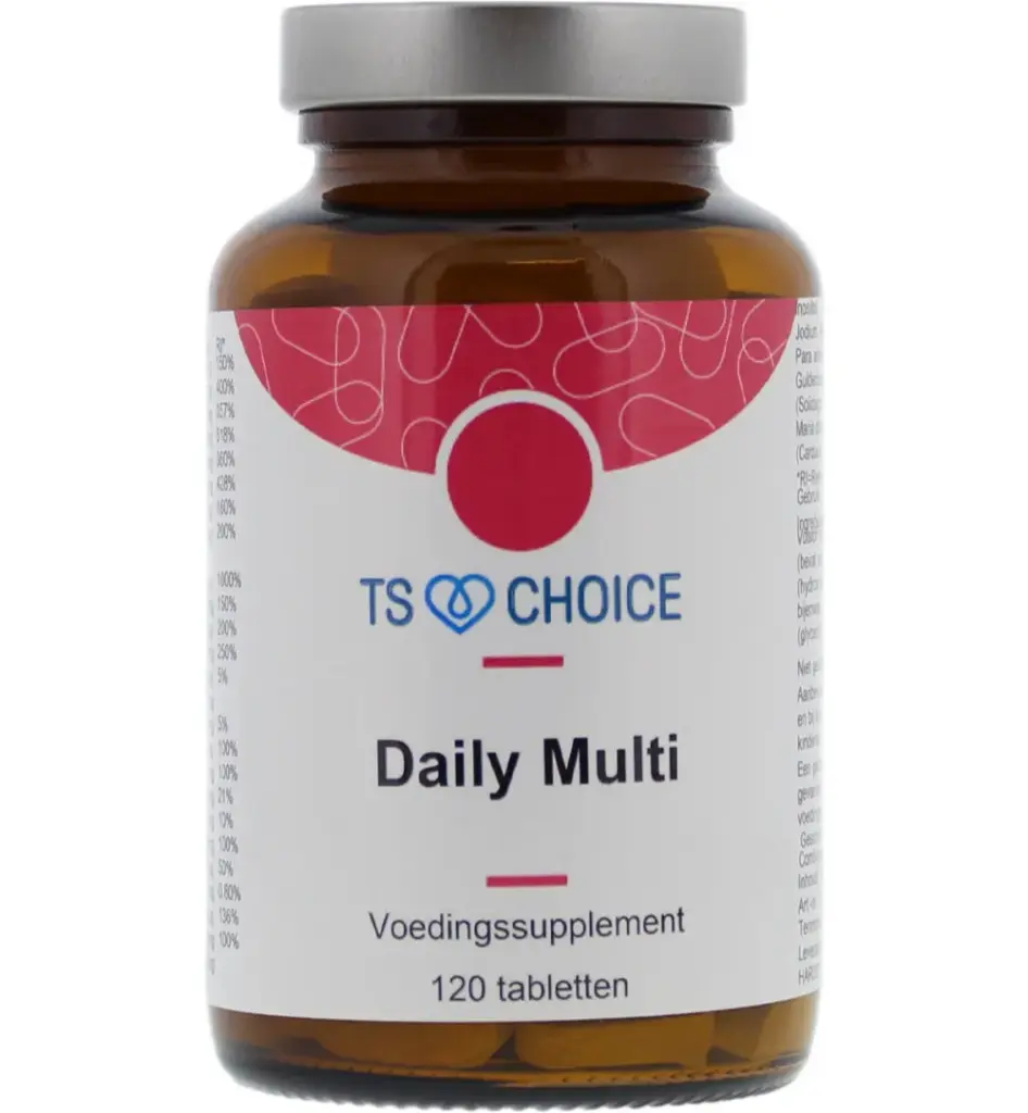 Ts Choice Daily Multi Vitaminen Mineralen Complex (120 tabletten)