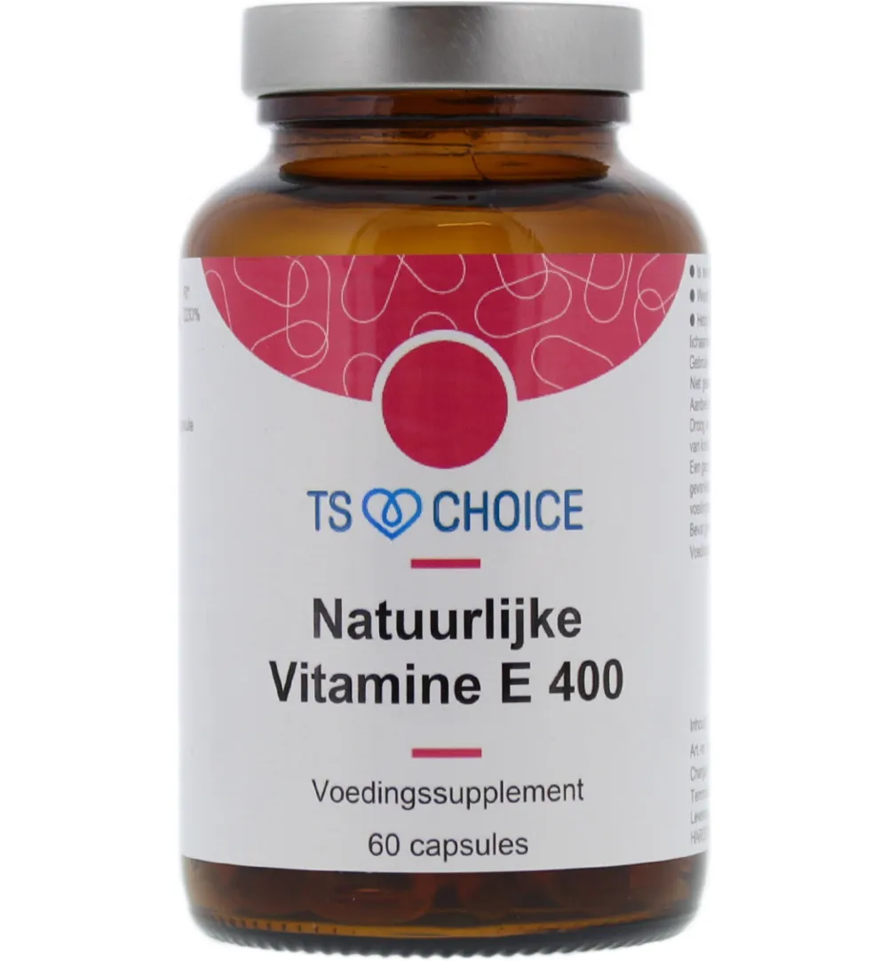 TS Choice Vitamine E 400IE (60 capsules)