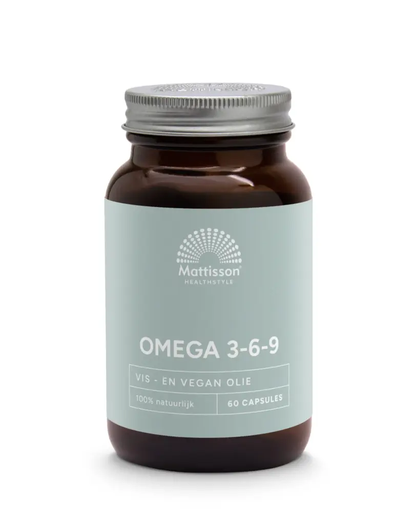 Mattisson Omega 3 6 9 Vis Teunisbloem Lijnzaad (60 capsules)