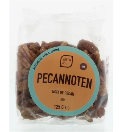 GreenAge Pecannoten raw bio (125 gr)