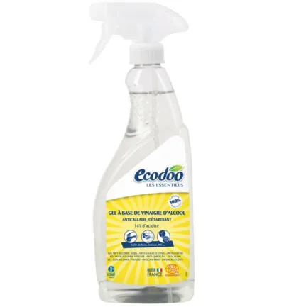 Ecodoo Gel Azijn Ontkalkend- Anti-Kalkafzetting Bio (750 ml)