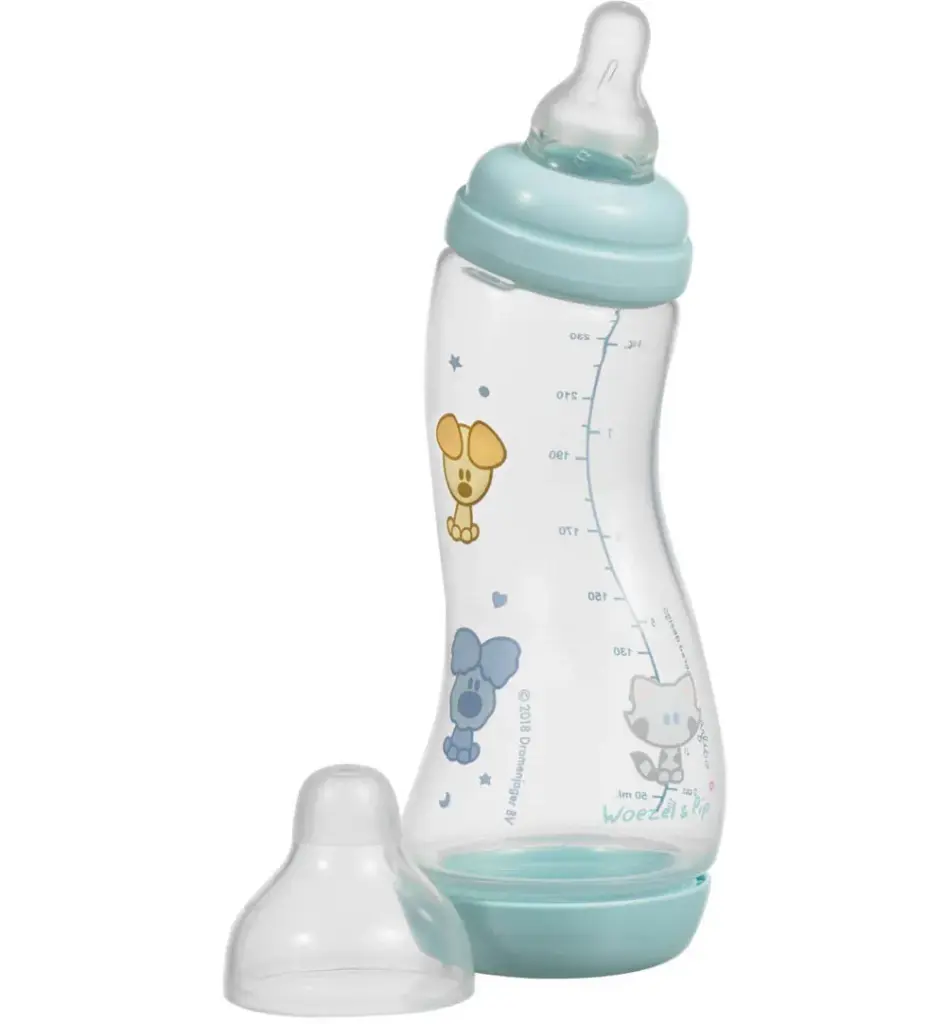 Difrax S-fles woezel & pip 250ml (1 stuk)