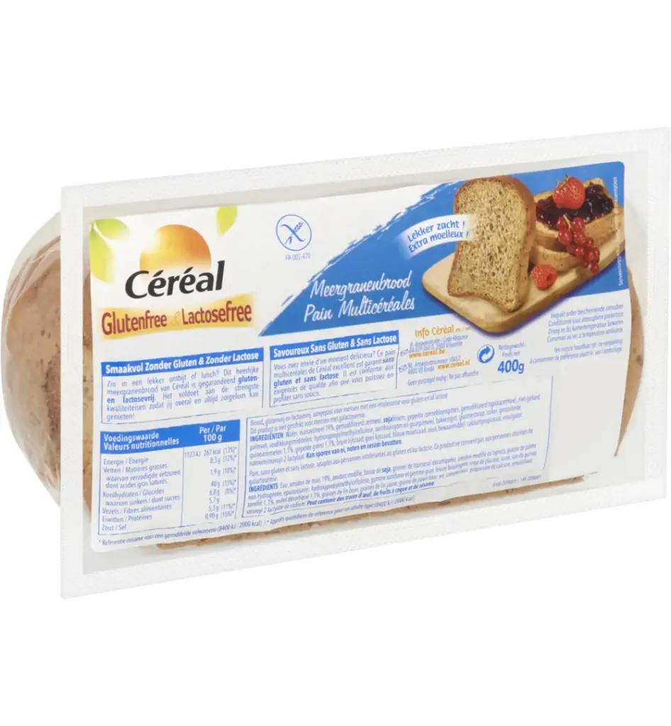 Céréal Brood Meergranen (400 gr)