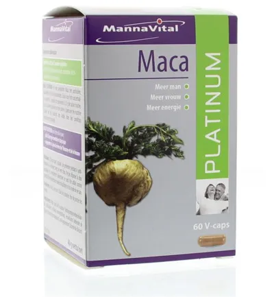 Mannavital Maca Platinum (60 vega capsules)
