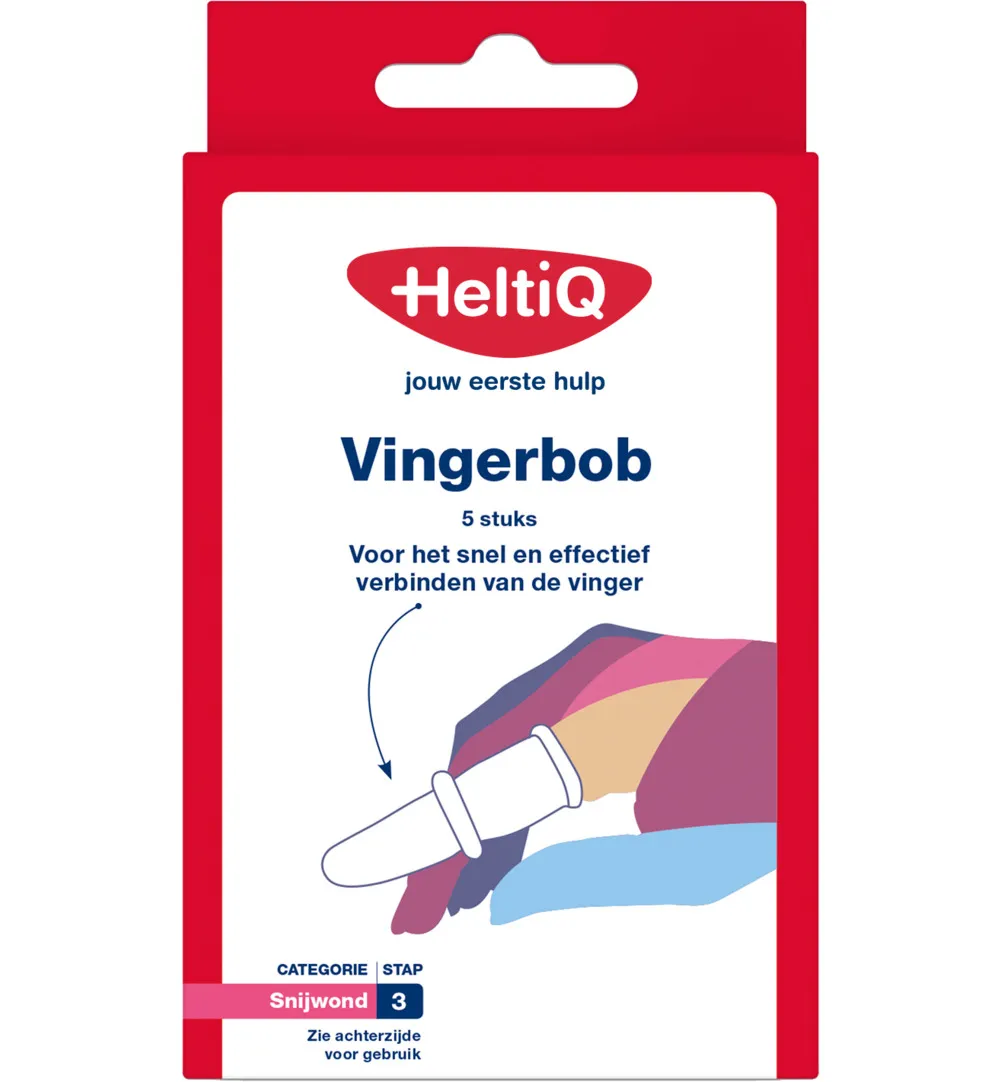 Heltiq Vingerbob Doosje (5 stuks)