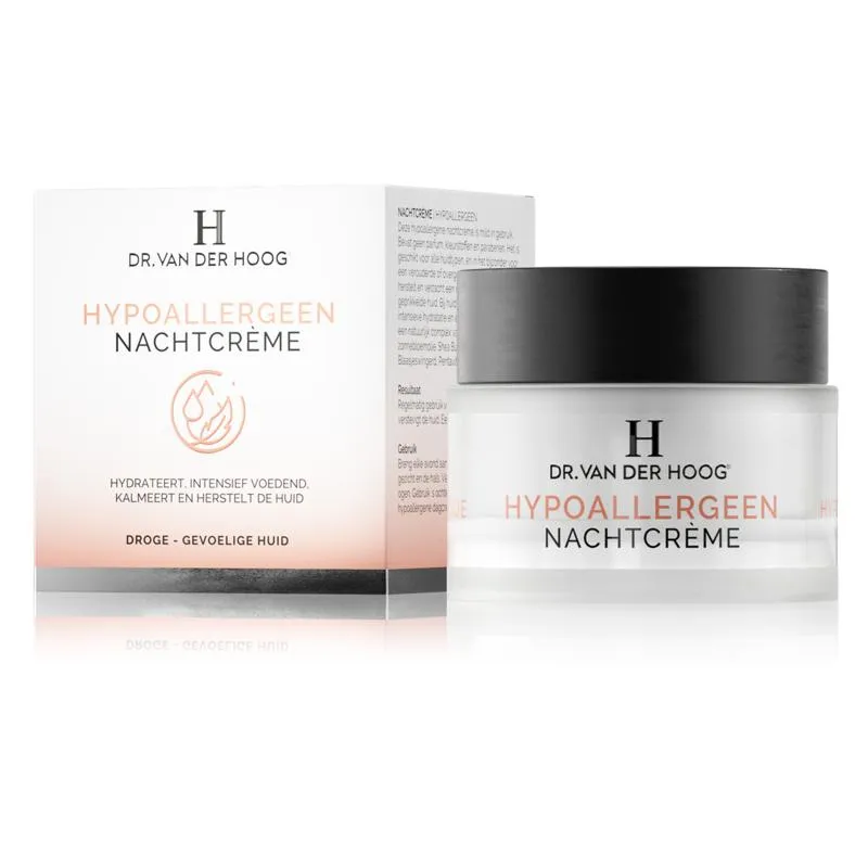 Dr. Van Der Hoog Nachtcreme hypo allergeen (50 ml)