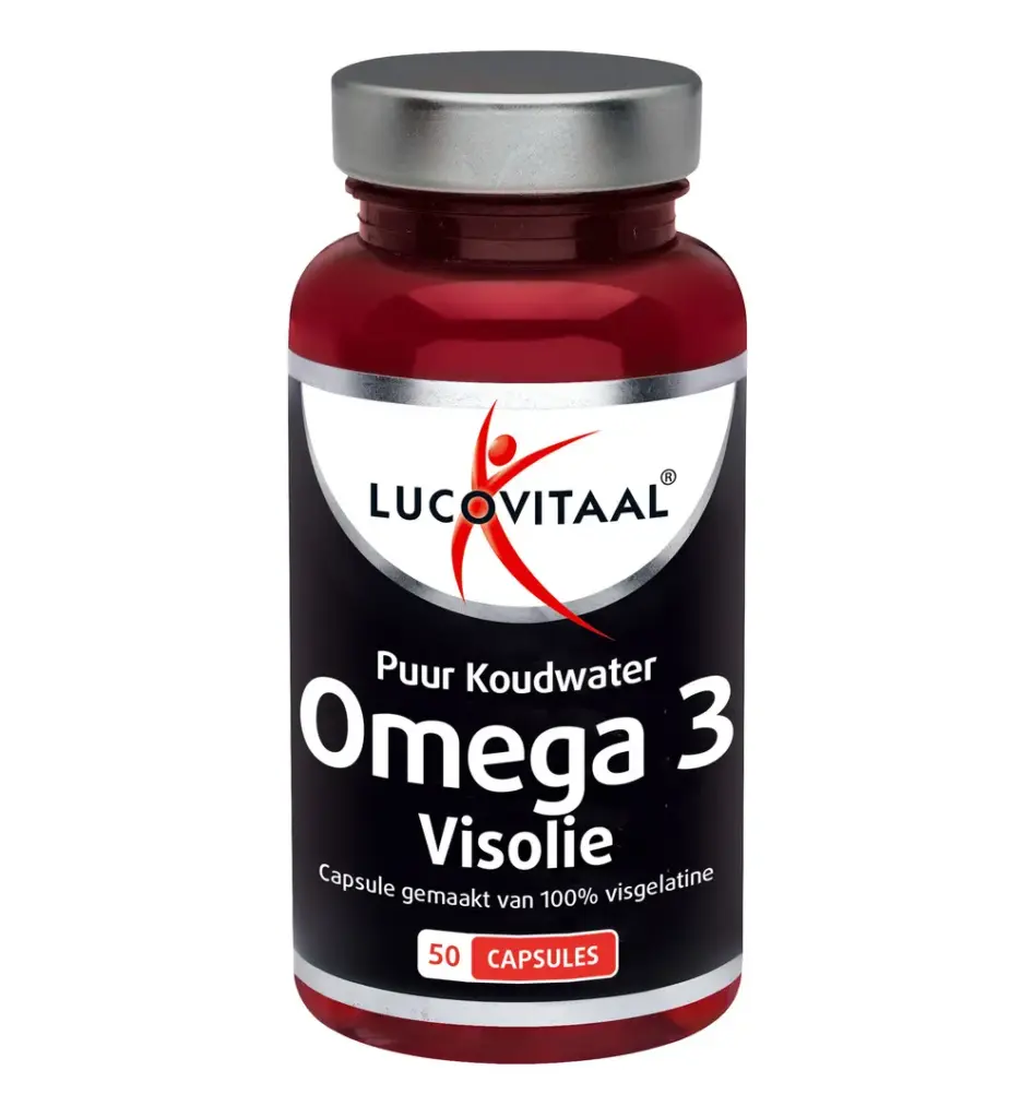 Lucovitaal Puur Omega 3 Koudwater Visolie (50 capsules)