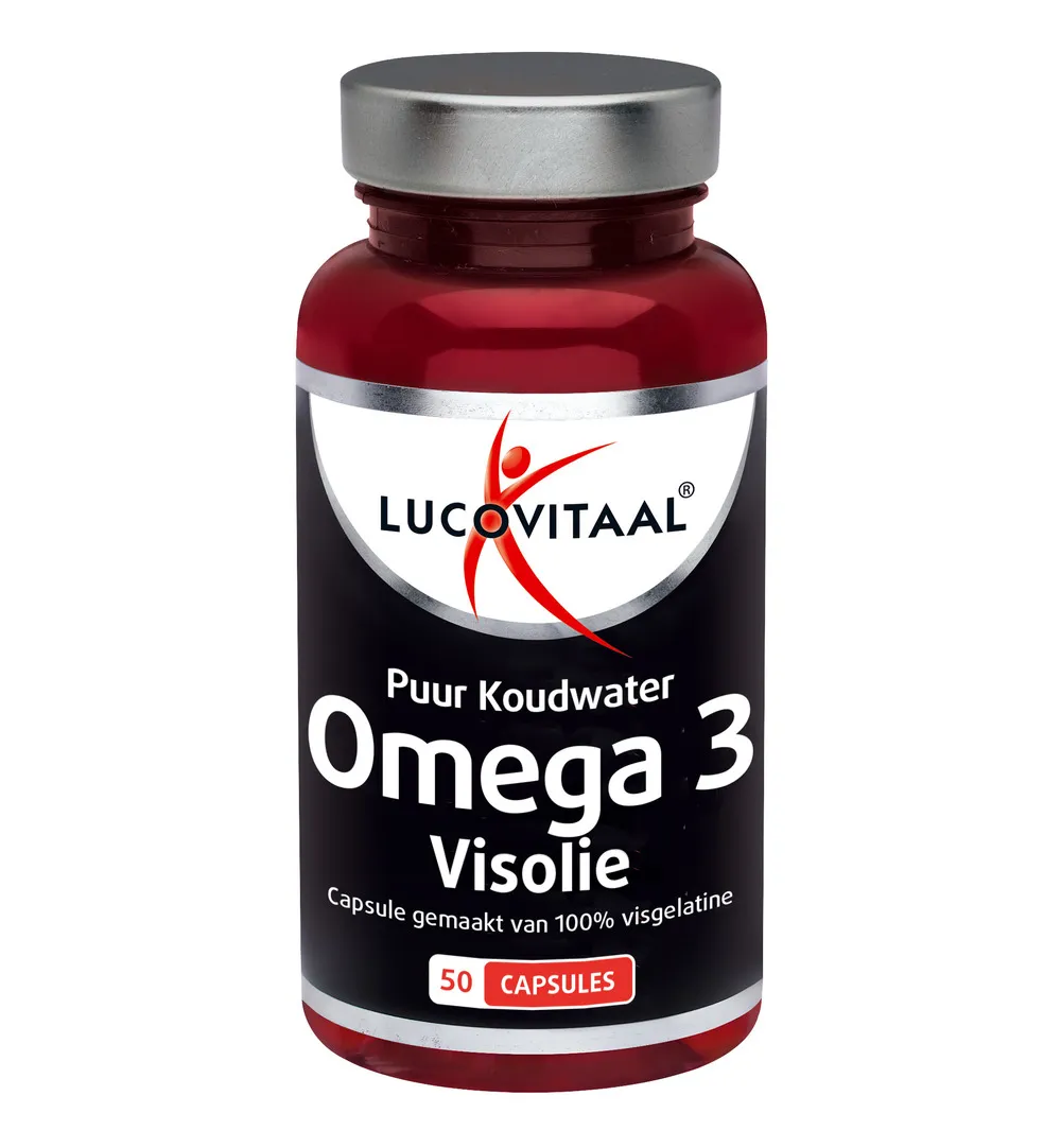 Lucovitaal Puur Omega 3 Koudwater Visolie (50 capsules)