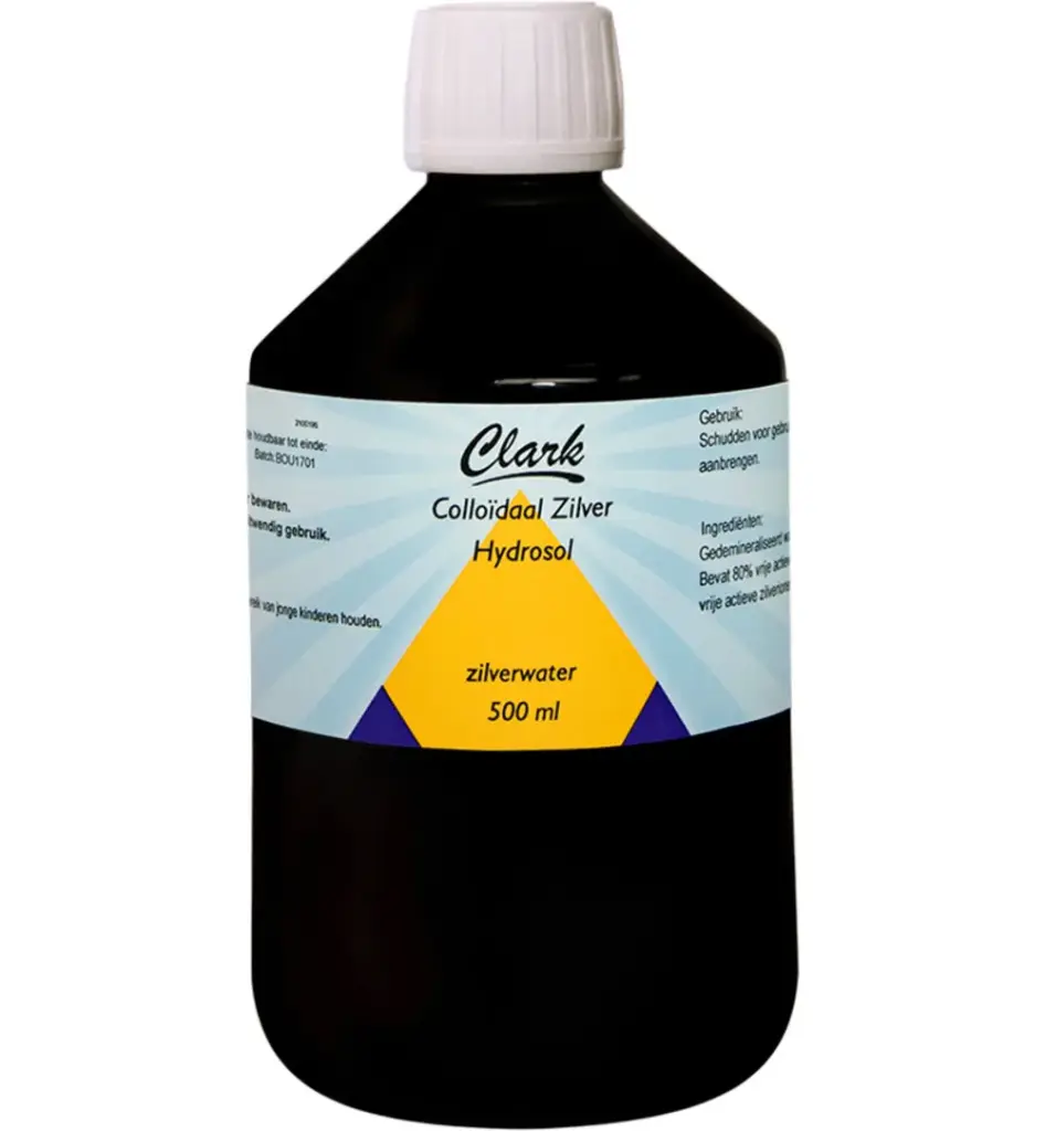 Clark Colloidaal Zilver 30Ppm (500 ml)