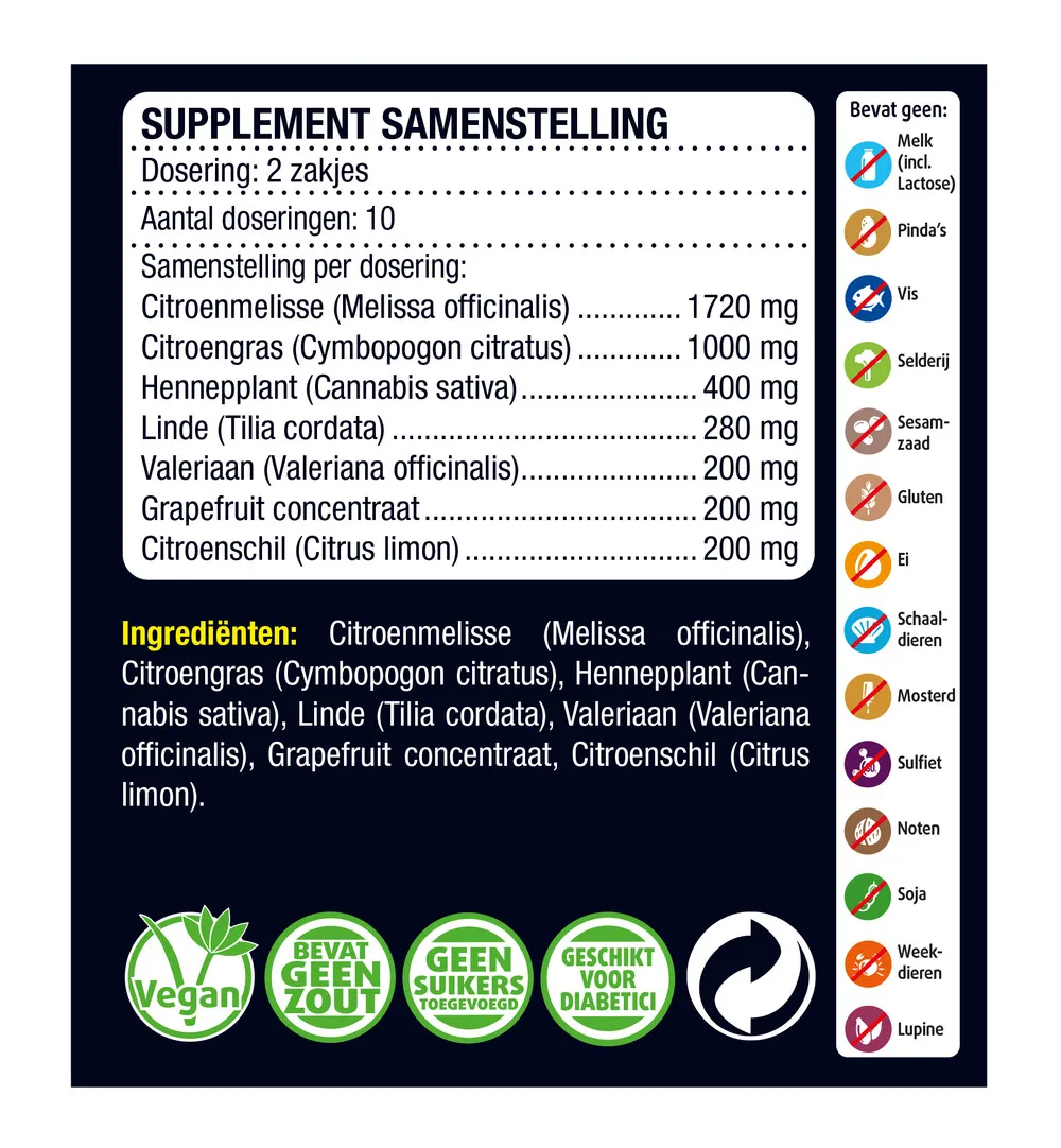 Lucovitaal CBD Hennep Thee (20 zakjes) - image 2