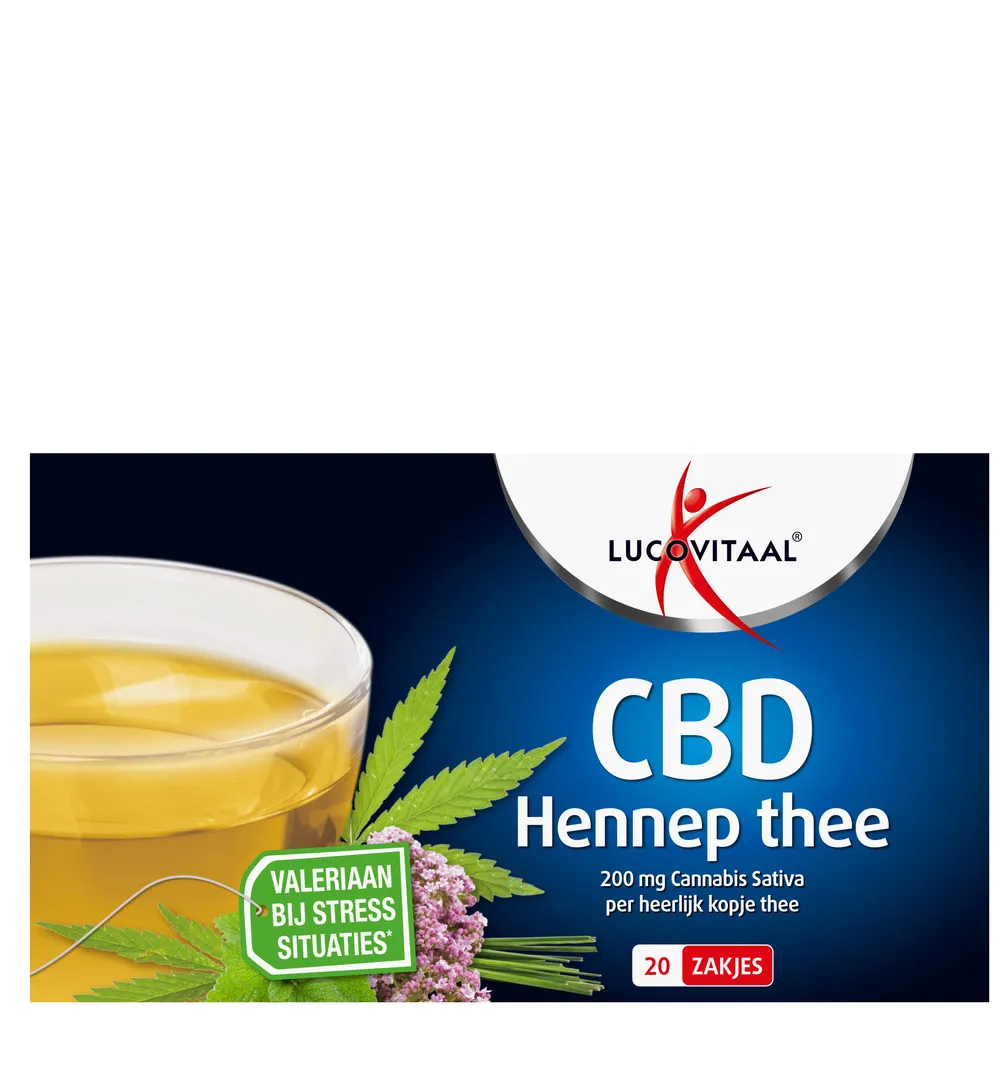 Lucovitaal CBD Hennep Thee (20 zakjes) - image 7