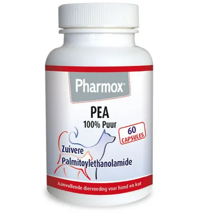 Pharmox Hond & Kat Pea 100% Puur (60 capsules)
