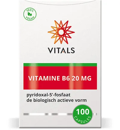 Vitals Vitamine B6 20 Mg (100 capsules) - image 2