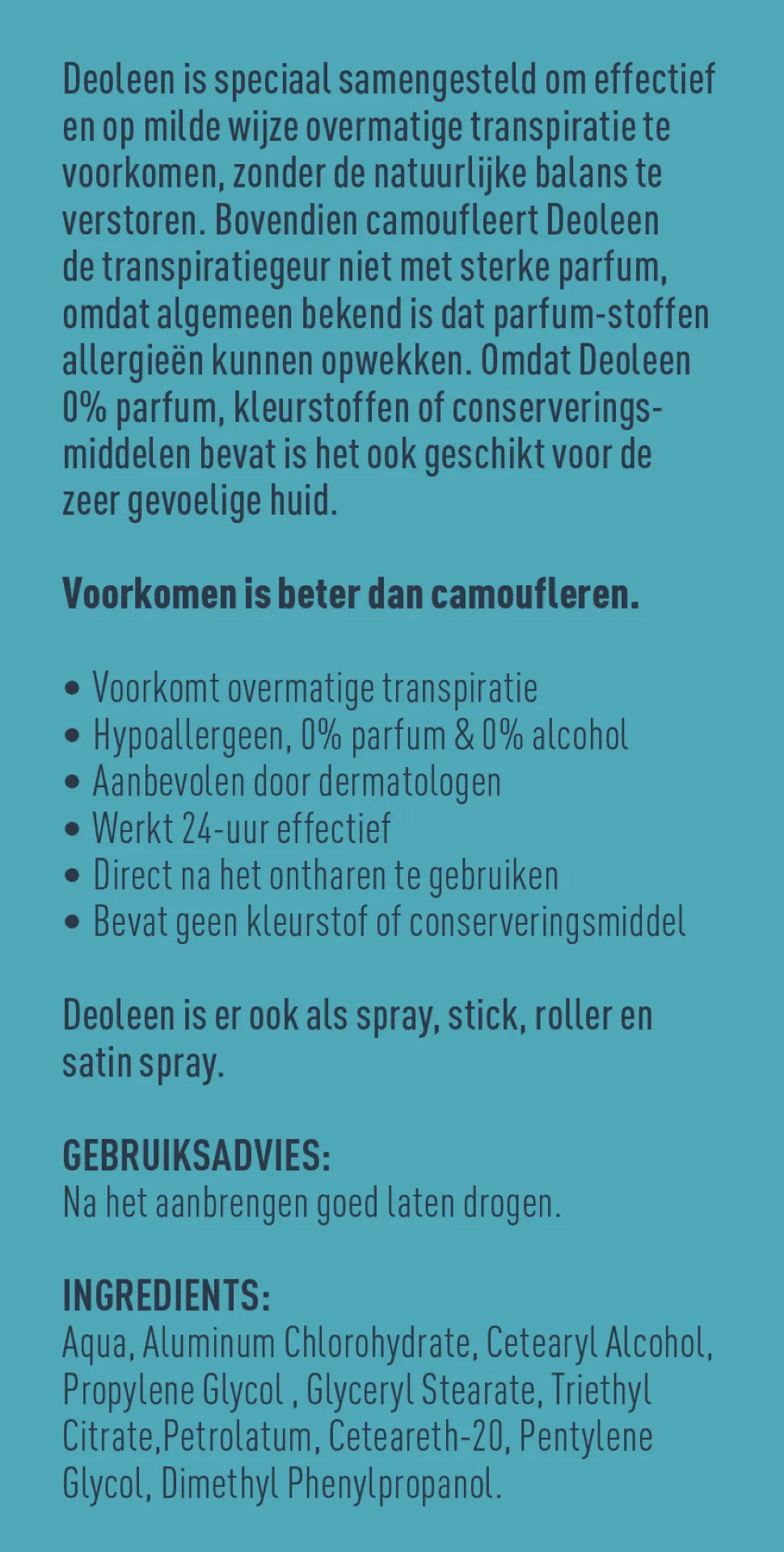 Deoleen Anti-transpirant creme sensitive (50 ml) - image 5