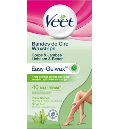 Veet Wasstrips droge huid (40 stuks)