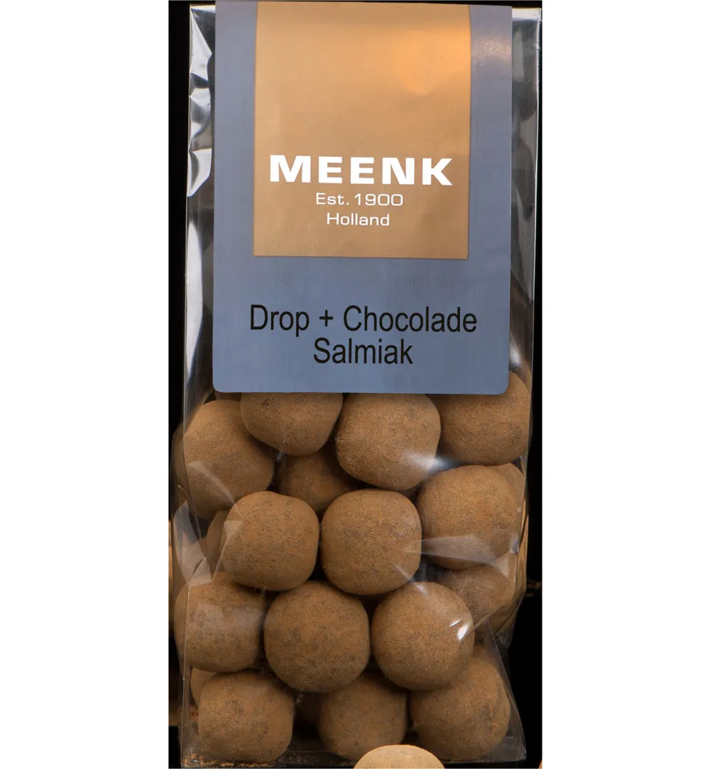 Meenk Drop Chocolade Salmiak (150 gr)