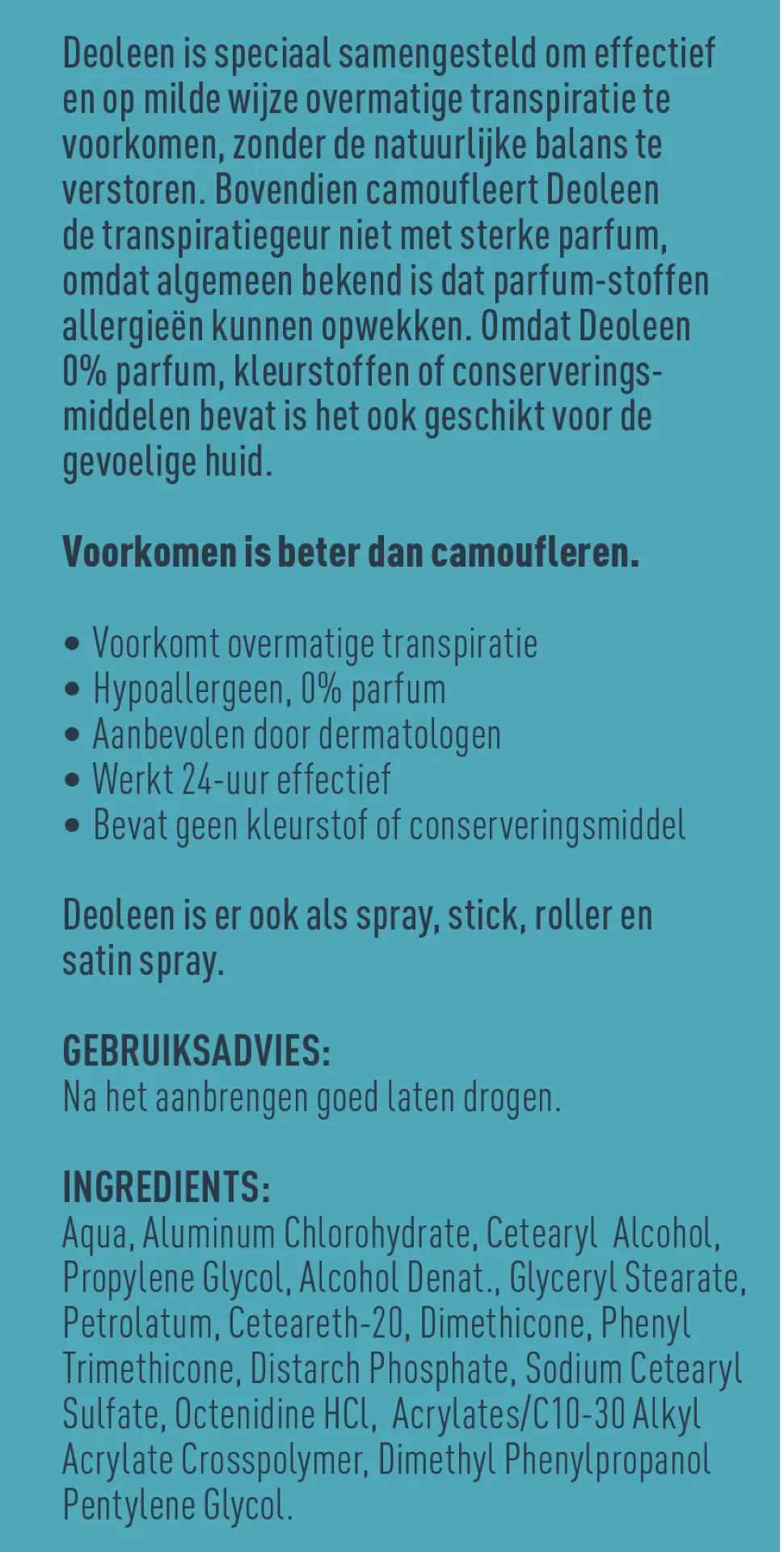 Deoleen Deodorant creme regular (50 ml) - image 5