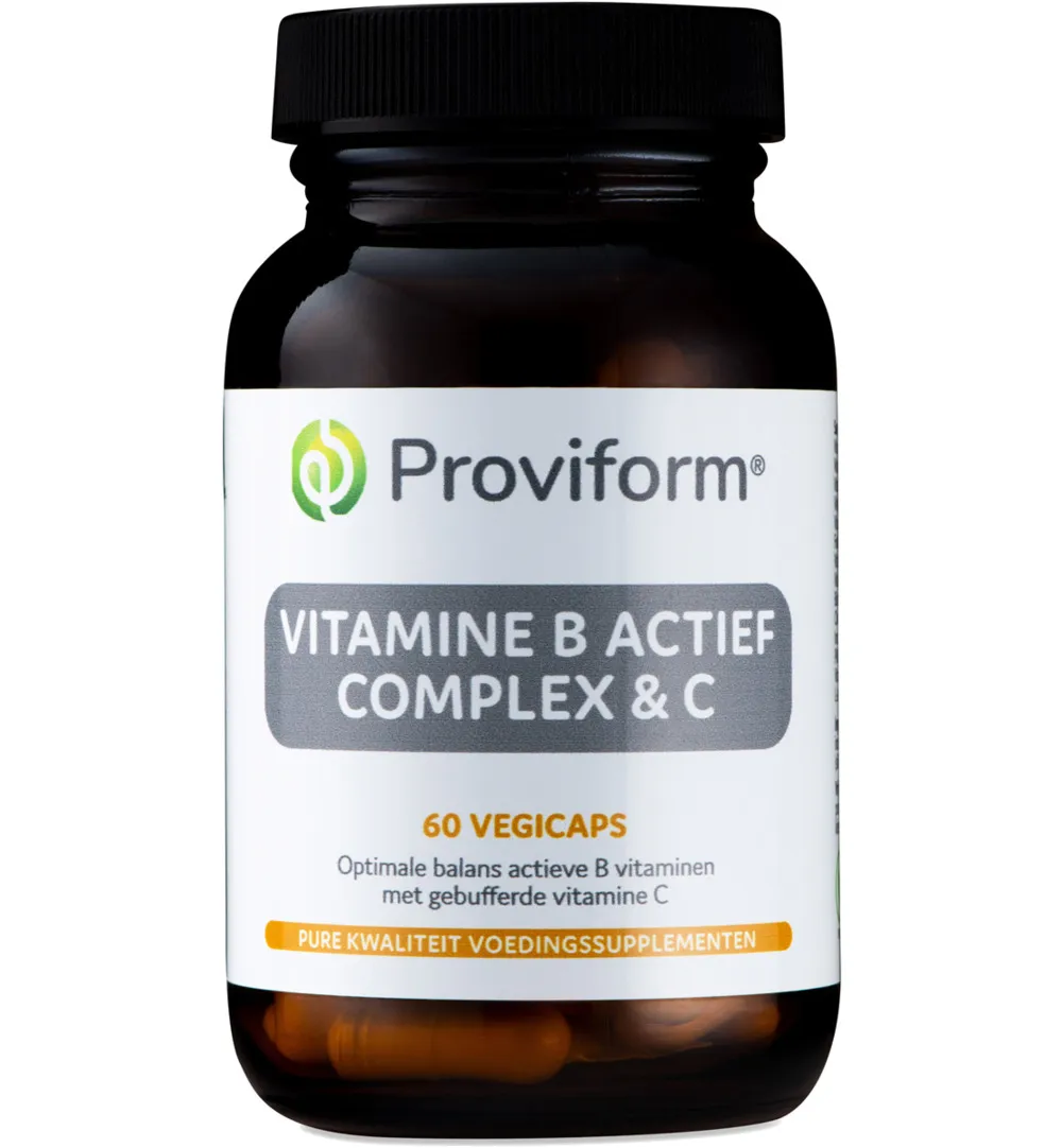 Proviform Vitamine B Actief Complex & C (60 vega capsules)