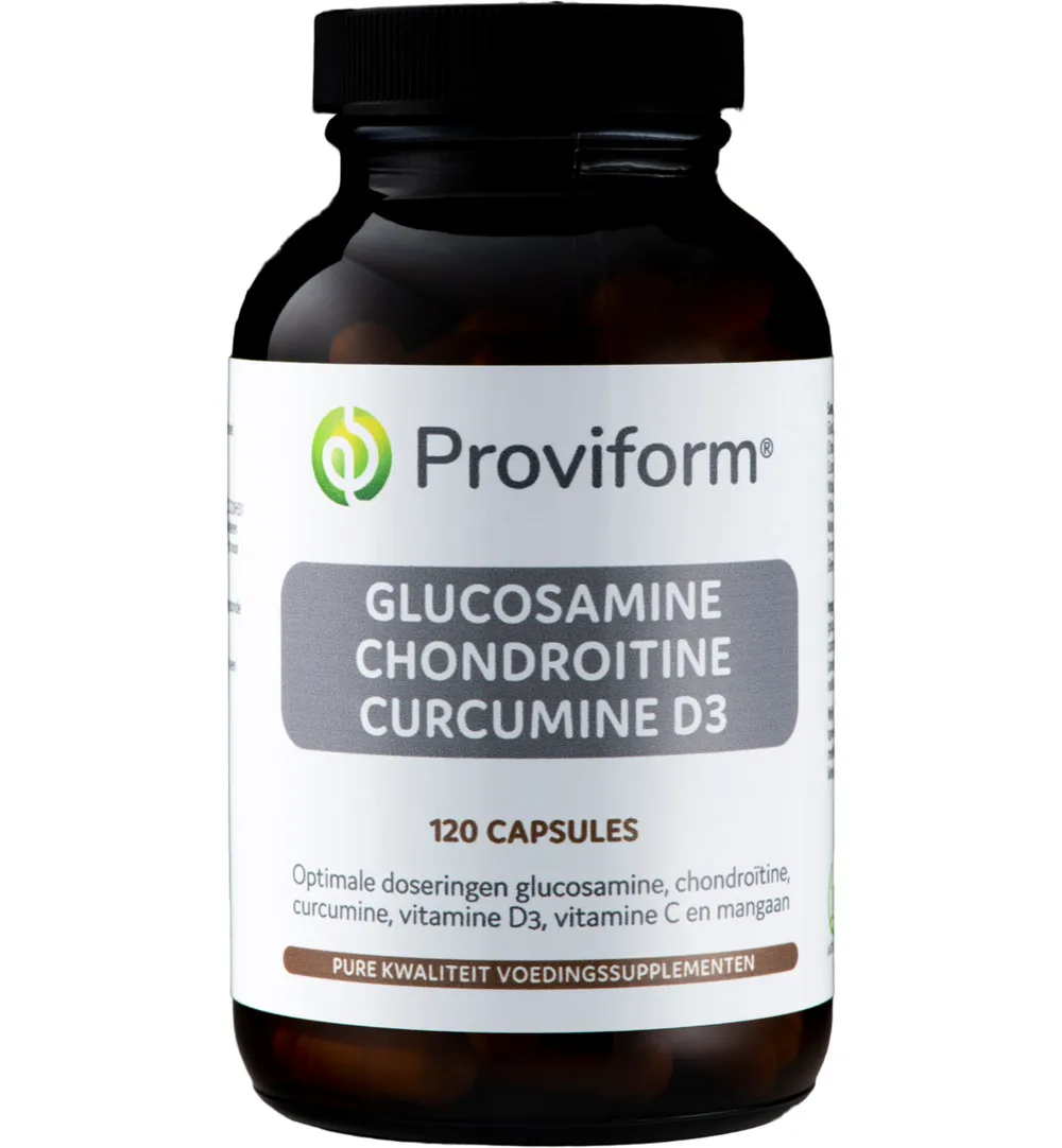 Proviform Glucosamine Chondroitine Curcuma D3 (120 capsules)