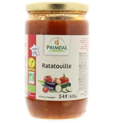 Priméalgroentemix Ratatouille Bio (650 gr)