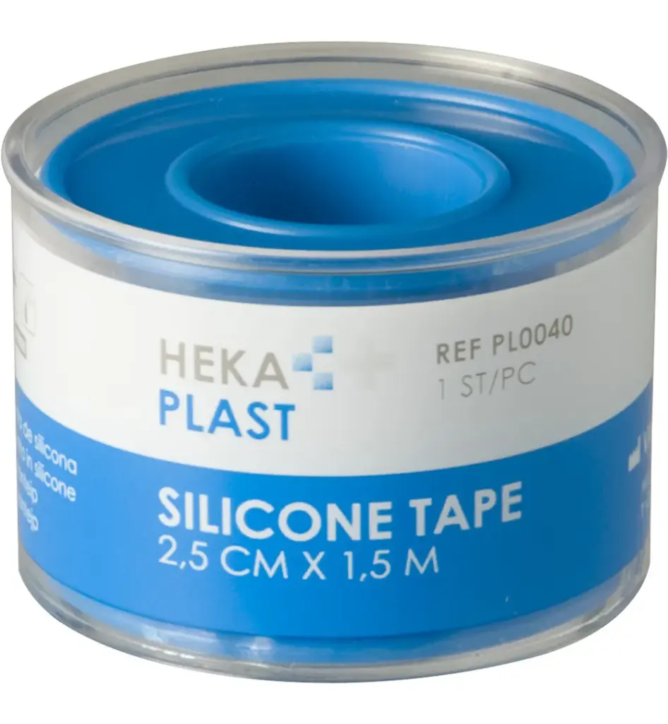 Hekaplast Silicone Tape Ring 1.5M X 2.5 Cm (1 stuk)
