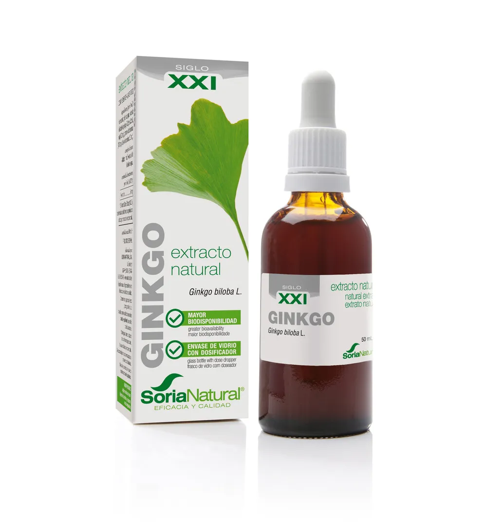 Soria Ginkgo Biloba Xxi Extract (50 ml)